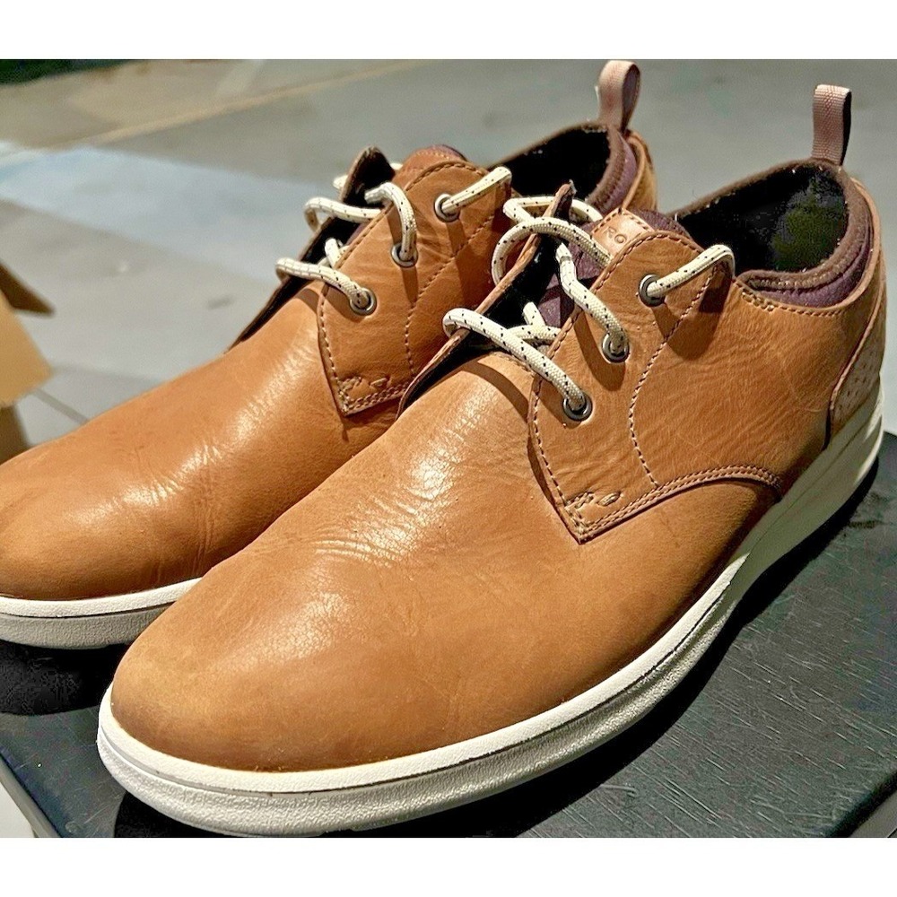 Rockport Oxford Men's Size 13M Total Motion Court Plain Toe Tan CH5439
